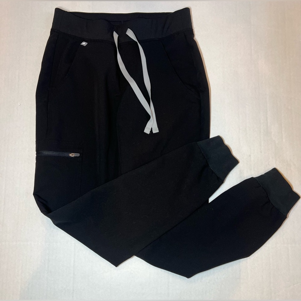 Figs Women’s Jogger Scrub Pants Black Size XXS
